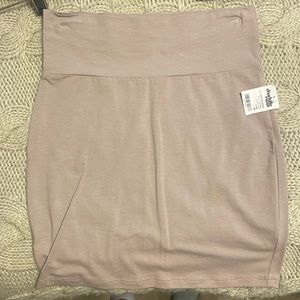 Charlotte Russe pink pencil skirt